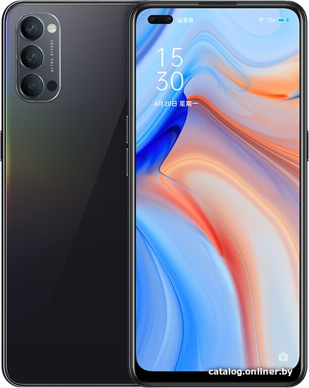 

Смартфон Oppo Reno4 5G китайская версия 8GB/128GB (черный)