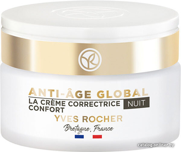 

Yves Rocher Anti-Age Global Ночной крем - комфорт для молодости кожи 50 мл