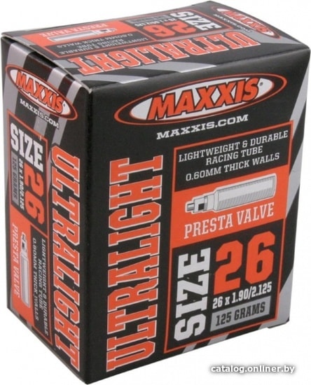 

Велокамера Maxxis Ultralight 26"x1.90-2.125" [IB63828900]