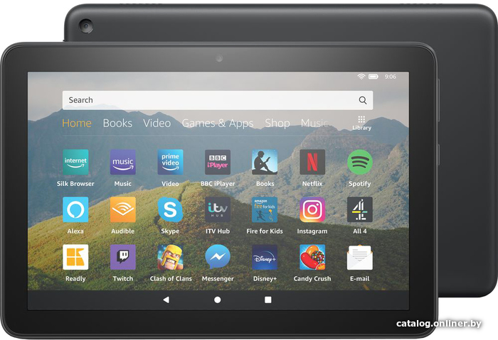 

Планшет Amazon Fire HD 8 (2020) 32GB Ad-supported (черный)