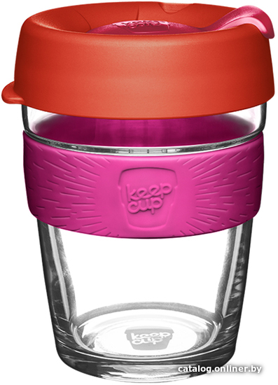 

Многоразовый стакан KeepCup Longplay Brew M Daybreak 340мл (красный)