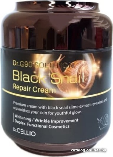 

Dr. Cellio Сыворотка для лица Dr.G90 Black Snail & Hyaluron All In One Ampoule (280 мл)