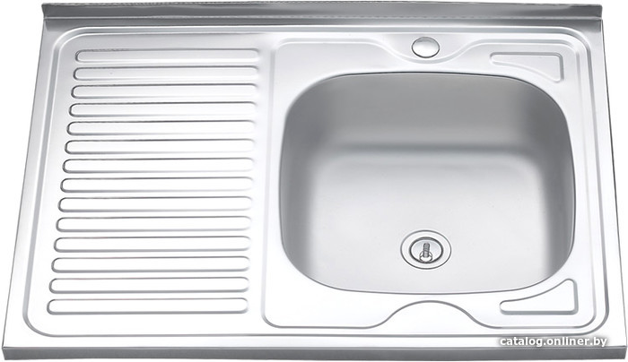 

Кухонная мойка Melana MLN-8060 R (матовая, глубина чаши 16 см., сталь 0.4 мм.)