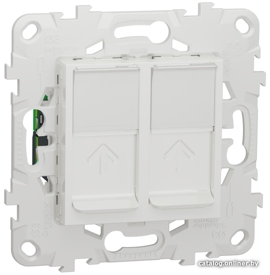 

Розетка компьютерная Schneider Electric Unica New NU542018 (Белый)