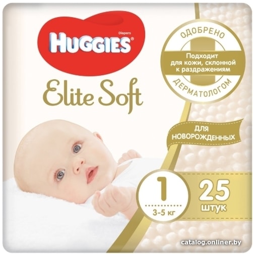 

Подгузники Huggies Elite Soft 1 (25 шт)