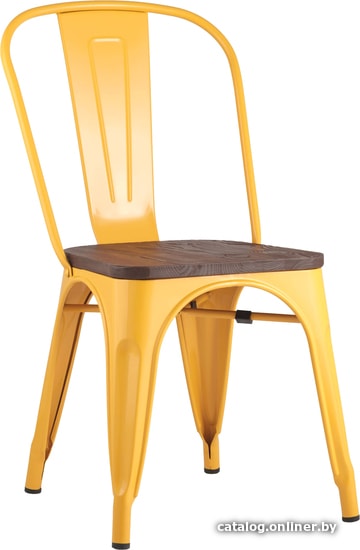 

Стул Stool Group Tolix wood (желтый)