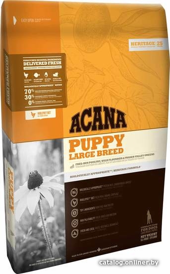 

Сухой корм для собак Acana Puppy Large Breed 17 кг