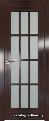 

Межкомнатная дверь ProfilDoors 102X 60x200 (орех сиена/стекло матовое)