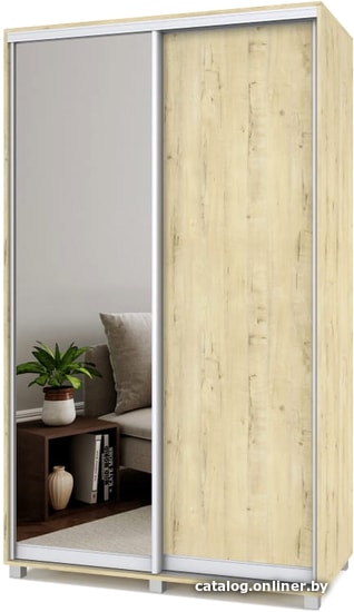 

Шкаф-купе Modern Роланд 1300 (450) (ирландский дуб/зеркало)