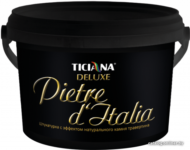 

Декоративная штукатурка Ticiana Deluxe Pietra d'Italia (900 мл)