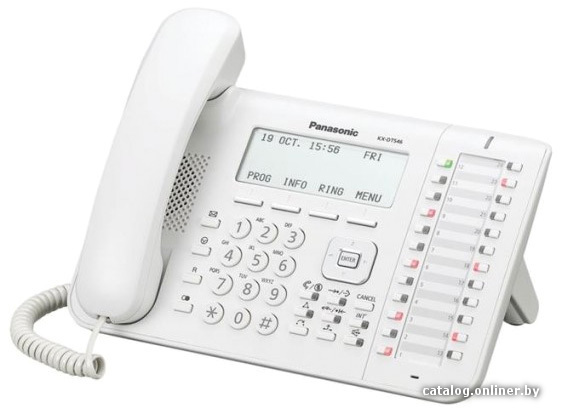 

Телефонный аппарат Panasonic KX-DT546 White