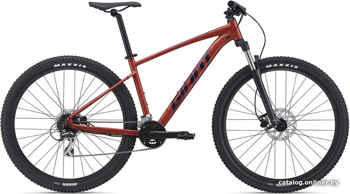

Велосипед Giant Talon 2 27.5 S 2021 (красный)
