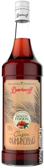 

Сироп Barinoff Healhty Foods Финиковый 1л