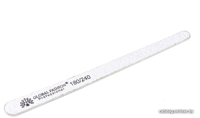 

Пилочка для ногтей Global Fashion 180/240 бумажная
