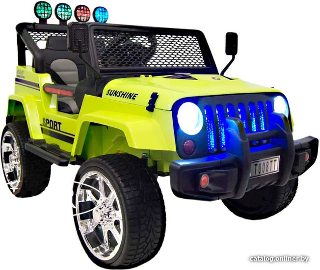 

Электромобиль RiverToys Jeep T008TT (зеленый)