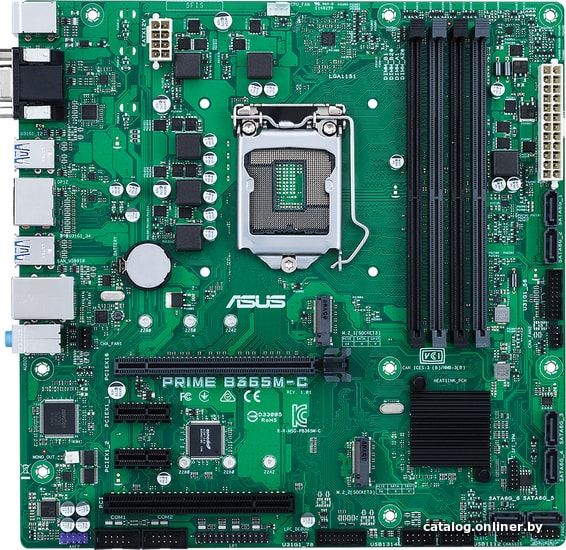

Материнская плата ASUS Prime B365M-C-SI