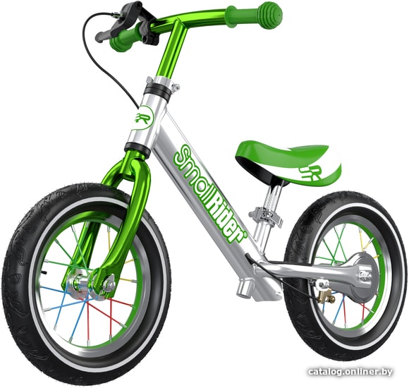 

Беговел Small Rider Foot Racer AIR 3 (серебристый/зеленый)