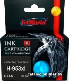 

Картридж JetWorld JWI-H953XLCR (аналог HP F6U16AE)