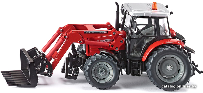 

Трактор Siku Massey Ferguson с ковшом и вилами 3653