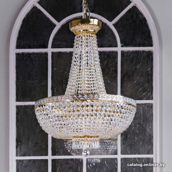 

Подвесная люстра Maytoni Diamant Crystal Bella DIA750-TT50-WG