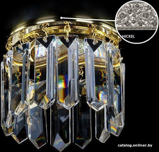 

Припотолочная люстра ArtGlass Spot 21 Nickel Ce