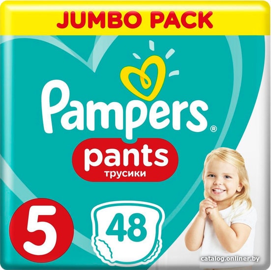 

Трусики-подгузники Pampers Pants 5 Junior (48 шт)