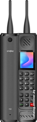 

Кнопочный телефон Strike F10 (черный)