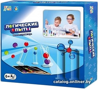 

Настольная игра 1toy Игродром Логические опыты