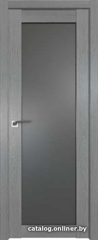 

Межкомнатная дверь ProfilDoors 2.19XN 90x200 (грувд серый, стекло графит)