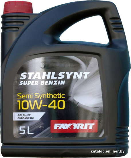

Моторное масло Favorit Stahlsynt Super Benzin 10W-40 5л
