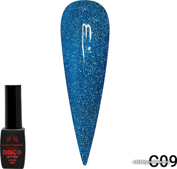 

Гель-лак Global Fashion Disco Gel Polish (тон С09) 8 мл