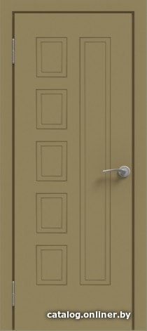 

Межкомнатная дверь Юни Эмаль ПГ-5 70x200 (капучино)
