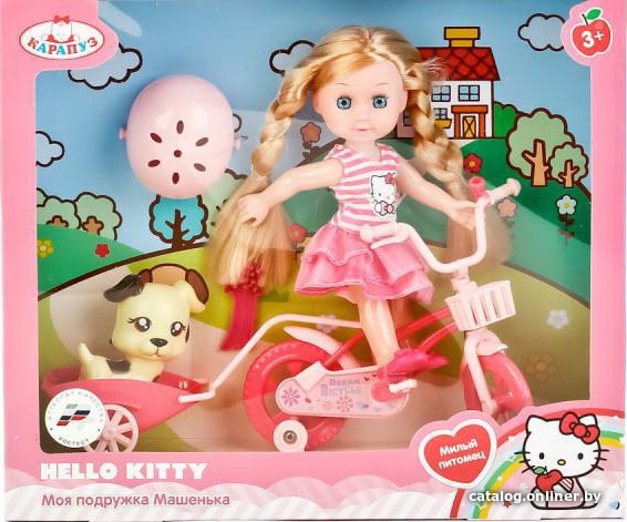 

Кукла Карапуз Hello Kitty Машенька MARY63003-HK (розовый)