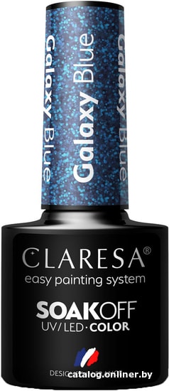 

Гель-лак Claresa Hebrid (galaxy blue) 5 мл