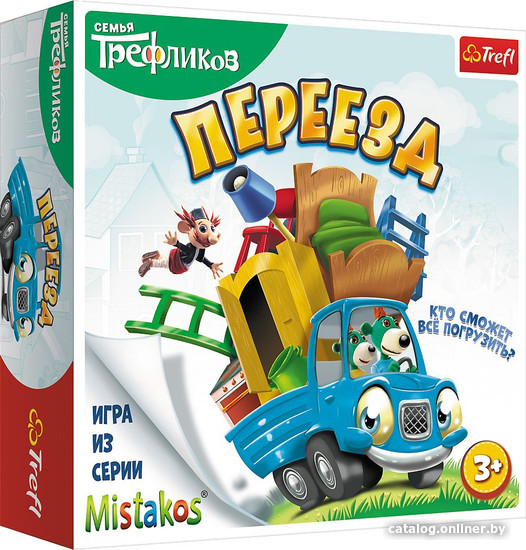 

Детская настольная игра Trefl Переезд 02154