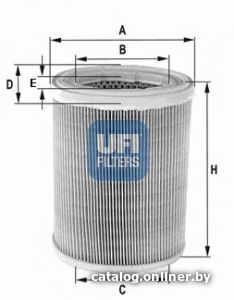 

Воздушный фильтр UFI 3007801