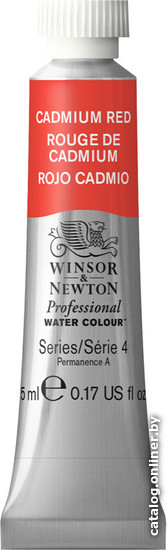 

Акварельные краски Winsor & Newton Professional №094 102094 (5 мл, кадмий красный)