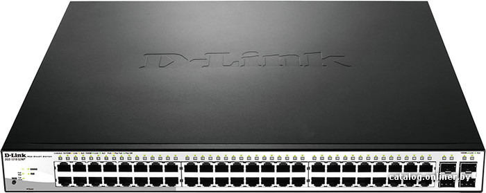 

Настраиваемый коммутатор D-Link DGS-1210-52MP/C