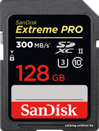 

Карта памяти SanDisk Extreme PRO UHS-II SDXC 128GB [SDSDXPK-128G-GN4IN]