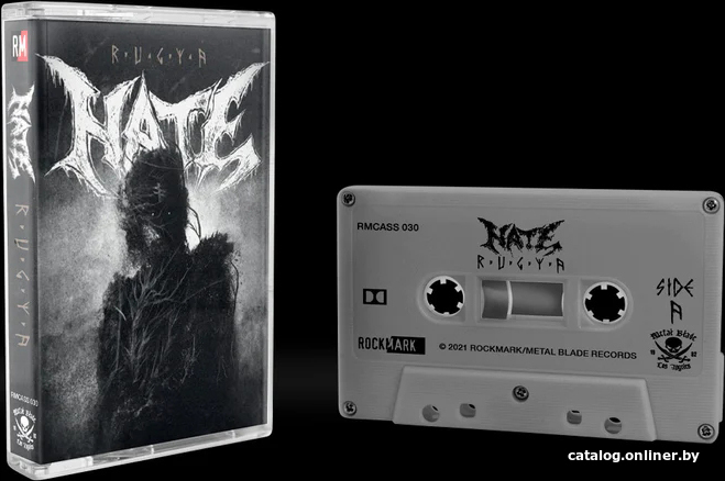 

Аудиокассета Hate - Rugia (Limited Edition, серебристый)