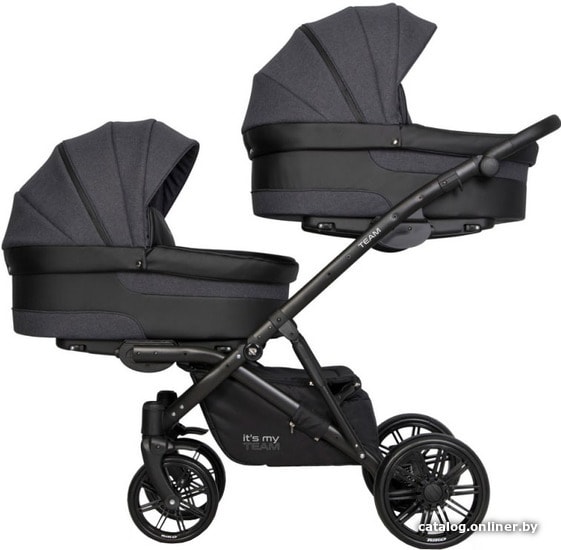 

Универсальная коляска Riko Team 2021 (2 в 1, 04 anthracite)