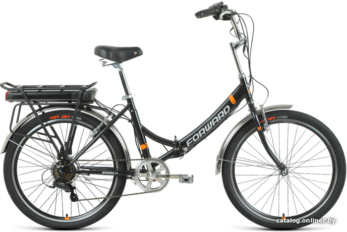 

Электровелосипед Forward Riviera 24 E-250 2022 (черный)