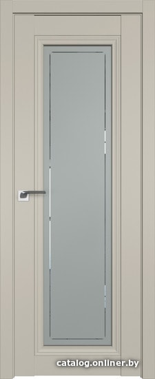 

Межкомнатная дверь ProfilDoors 2.101U 60x200 (шеллгрей, стекло гравировка 4)
