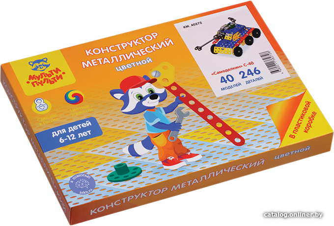

Конструктор Мульти-пульти Самоделкин С-40 КМ_40272