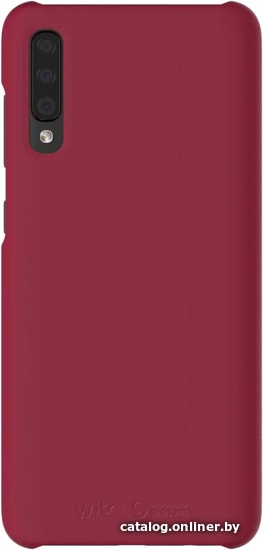 

Чехол для телефона Samsung Premium Hard Case для Samsung Galaxy A70 (бордовый)