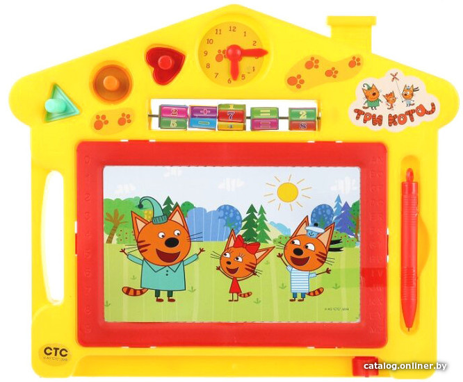 

Доска для рисования Играем вместе Три Кота B1306152-3CATS