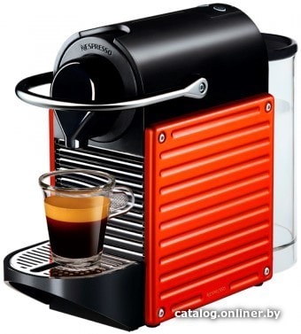 

Капсульная кофеварка Nespresso Pixie Electric (красный)