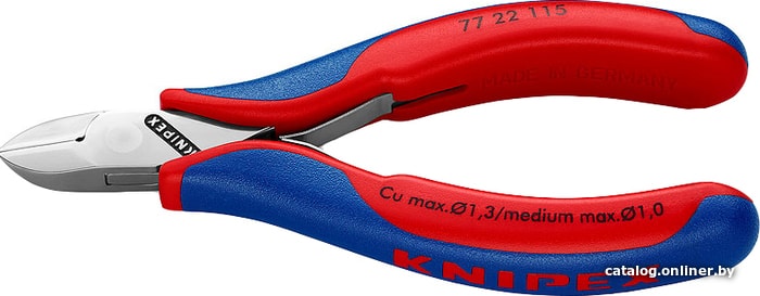 

Кусачки боковые (бокорезы) Knipex 77 22 115