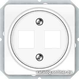 

Накладка для компьютерной/телефонной розетки Vilma Luxe LX 200 KLRJ45-2 ww