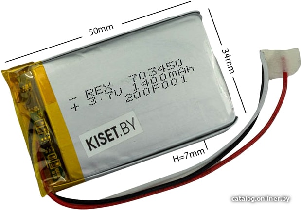 

Аккумулятор Bebat 703450 со шлейфом 3pin